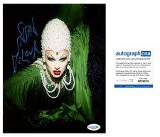 SASHA VELOUR ICON LEGEND SIGNED RUPAUL’S DRAG RACE LEGEND 8x10 PHOTO - ACOA COA