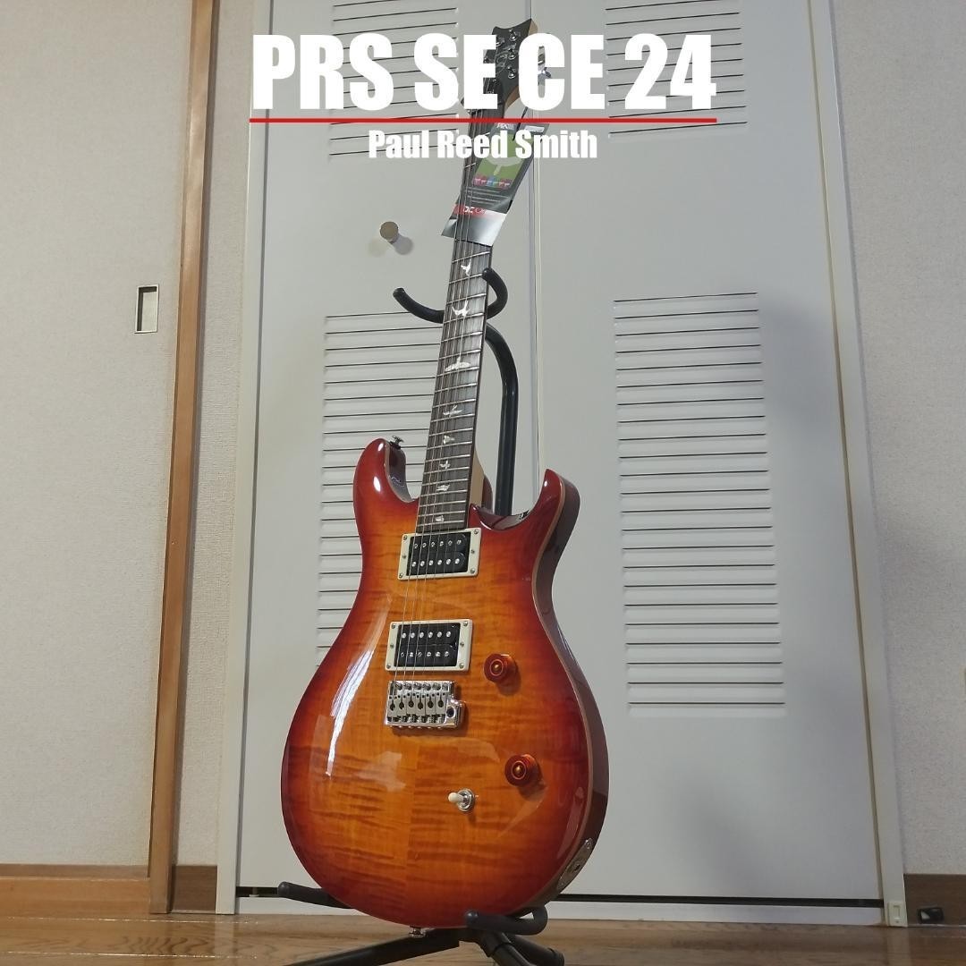 PRS SE CE 24 Vintage Sunburst Electric Guitar Used 2025 Built