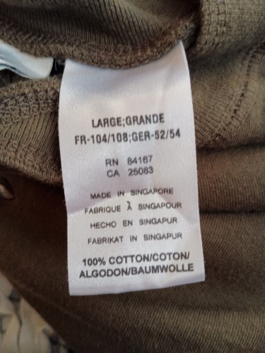 Vintage Disney Store Pocahontas Meeko Flit Henley Shirt Size L Brown Embroidered - Picture 10 of 10