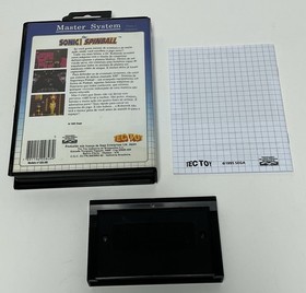 Sonic Spinball - Sega Master System - Tec Toy | Boxed | TESTED | READ DESCRIPTIO
