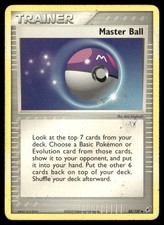 Master Ball 88/107 Uncommon Deoxys Pokemon Damaged on eBay
