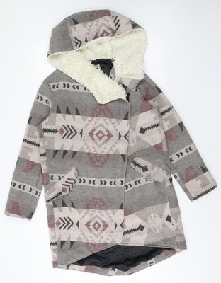 Grauer Cardigan Pullover Damen UK Größe M Me Jane