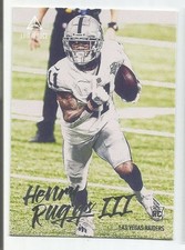 2020 Panini Chronicles Luminance Update Rookies Henry Ruggs III #212 Raiders RC