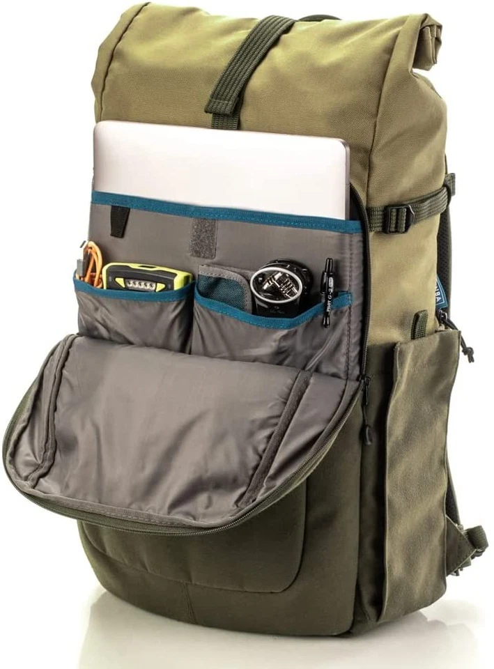 Tenba Fulton v2 14L All Weather Camera and Lens Backpack Tan/Olive (637-737) - Image 4 of 4