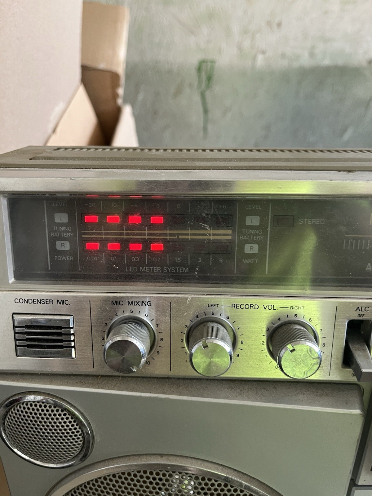 Radio Double Cassettes CEDEX SRD 3800 – Vintage YOKO KS688, Fonctionnel, Bon état