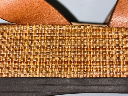 Sandali Sam Edelman Naima gladiatore plateau scarpe cinturino taglia 6 M marrone - Foto 4 di 16