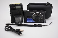 Samsung ST88 Black Compact Digital Camera 16.1MP 5x Zoom Bundle - TESTED