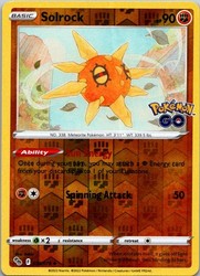 Solrock 039/078 Pokémon GO Reverse Holo