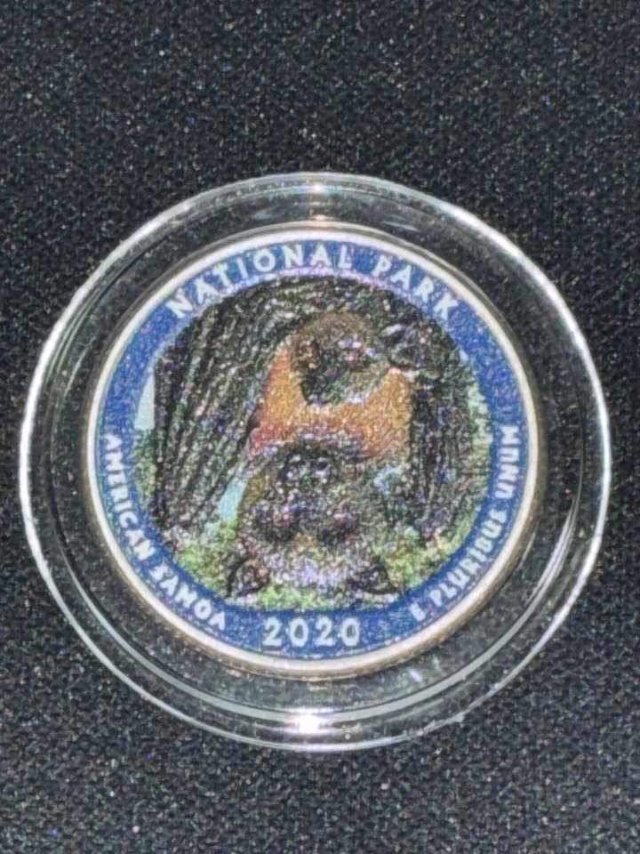 National Park 2020p America The Beautiful Colorized Washington Quarter  - Image 2 of 4