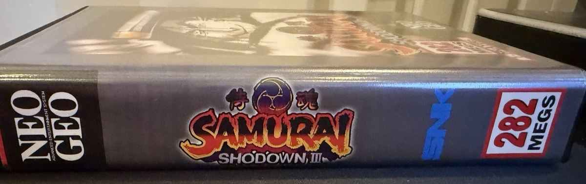 Samurai Shodown 3 - Box & Art Set ESP - Neo Geo MVS - Japon - Original
