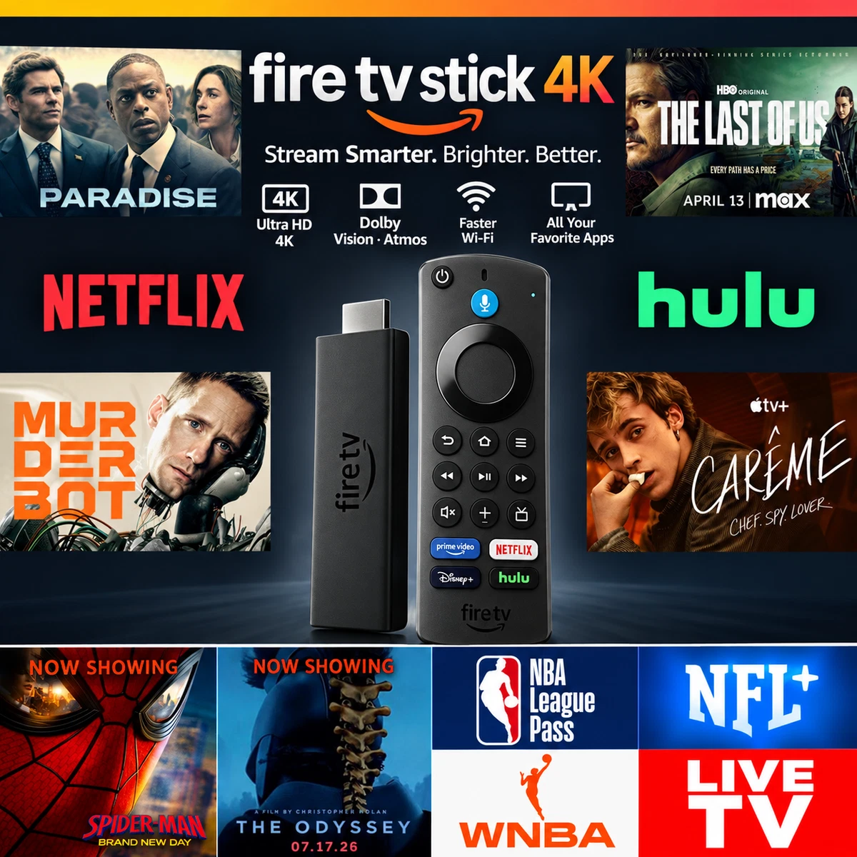 25+ Amazon Fire TV Stick 4K 4K Media Streamers for sale | Updated
