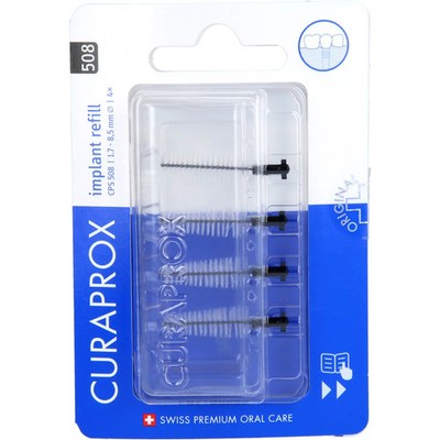 Curaprox Cps 508 Interdentalb.implant 1,7-8,5 mm 4St - PZN 19642942