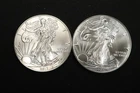 NobleSpirit (PH) GEM BU SILVER American Eagle US Mint Fresh 2017 2x