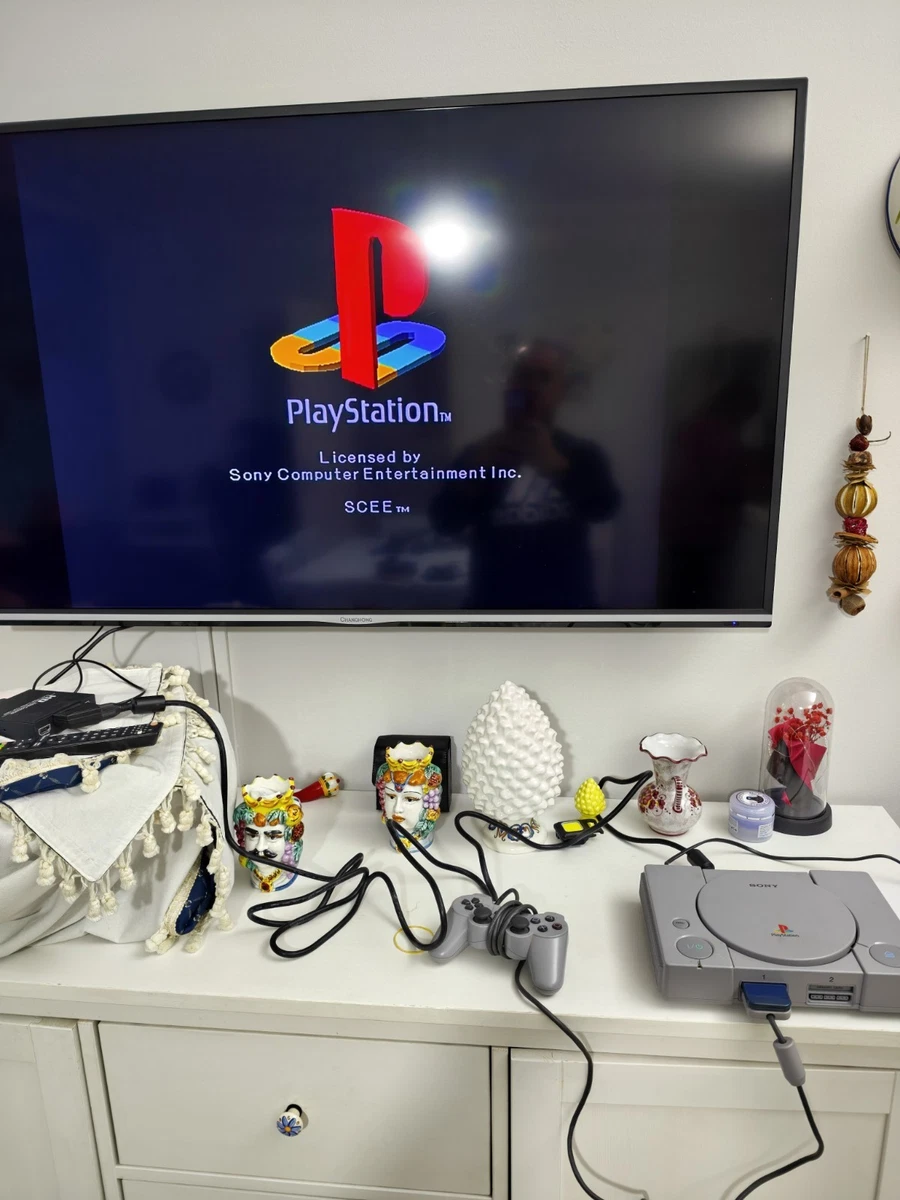 Cable SCART RGB oficial Sony SCPH-10142 3m PlayStation 1 PS1 PS2 probado raro