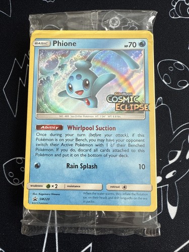 Phione SM220 Promo - Cosmic Eclipse Prerelease Build & Battle Deck - Sealed