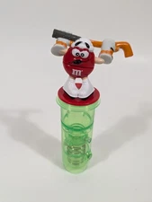 M&M's Minis Extreme Sports Team Toy Pogo Candy Dispenser Red Hockey
