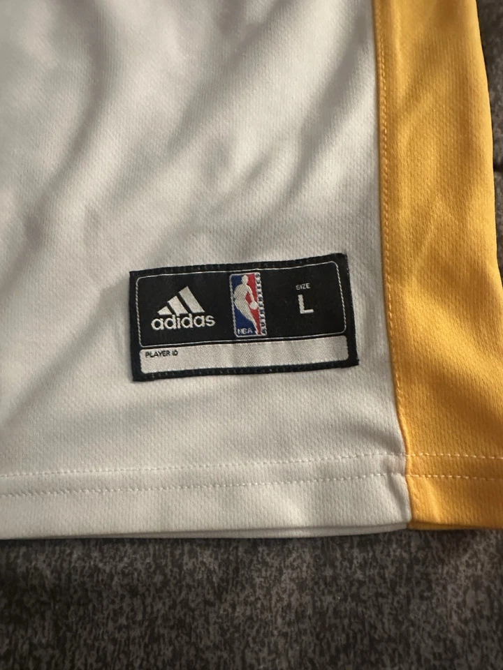 NBA Golden State Warriors 2016 #30 Curry Basketball Jersey Adidas Size L Youth - Image 3 of 4