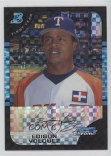 2005 Bowman Draft Chrome X-Fractor 26/250 Edinson Volquez #BDP134 04at