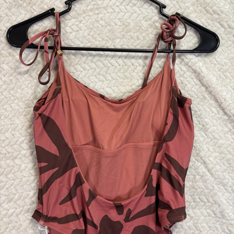 Traje de baño de una pieza Vitamin A rojo espalda baja nuevo con etiquetas Foto 4 de 4