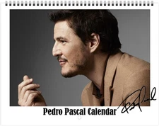 Pedro Pascal 2026 Wall Calenadar