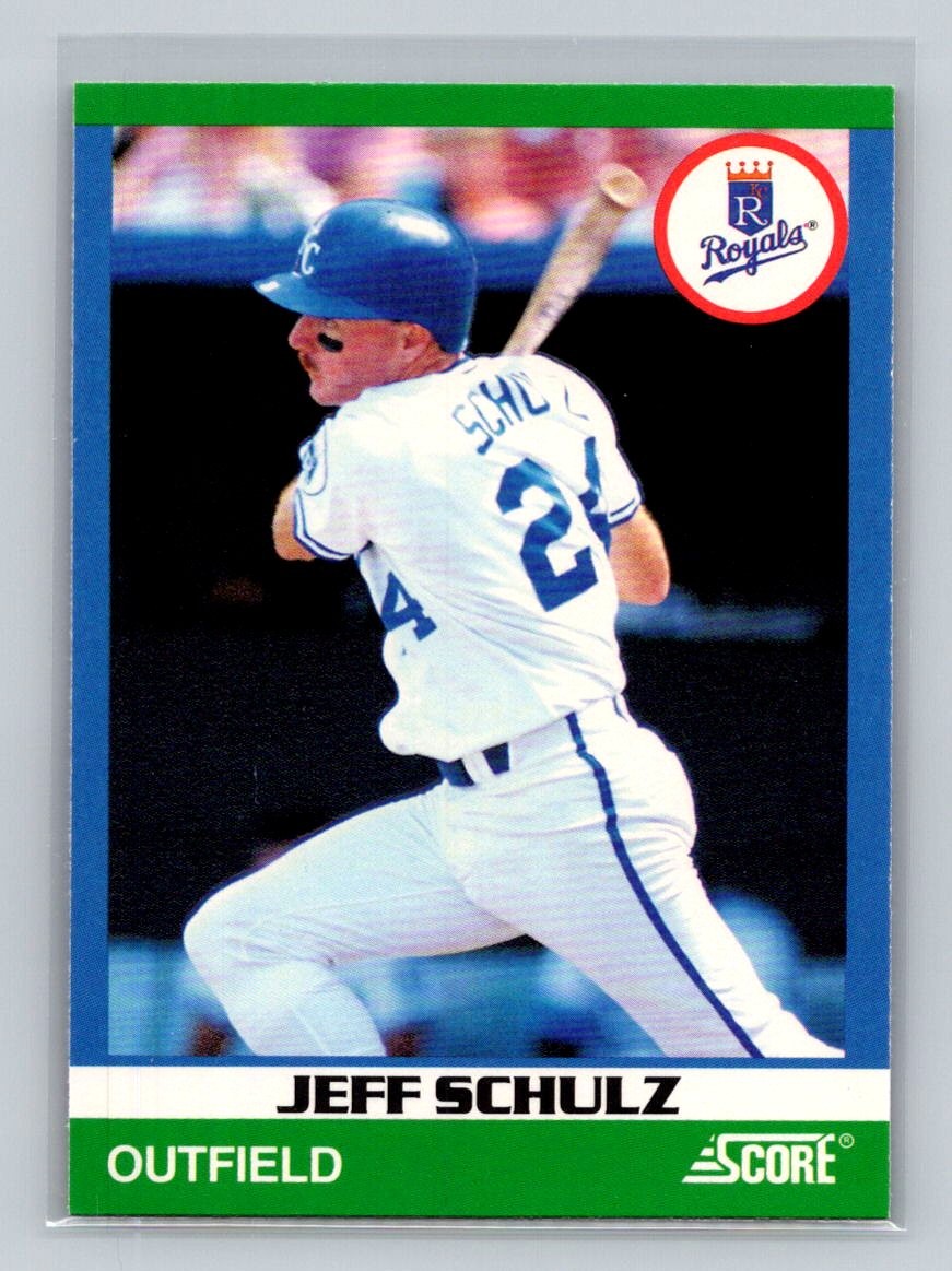 1991 Score 100 Rising Stars #25 Jeff Schulz
