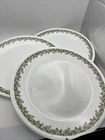 Set 3 VTG RETRO Corelle Crazy Daisy Spring Blossom 10.25" Dinner Plates 1970's