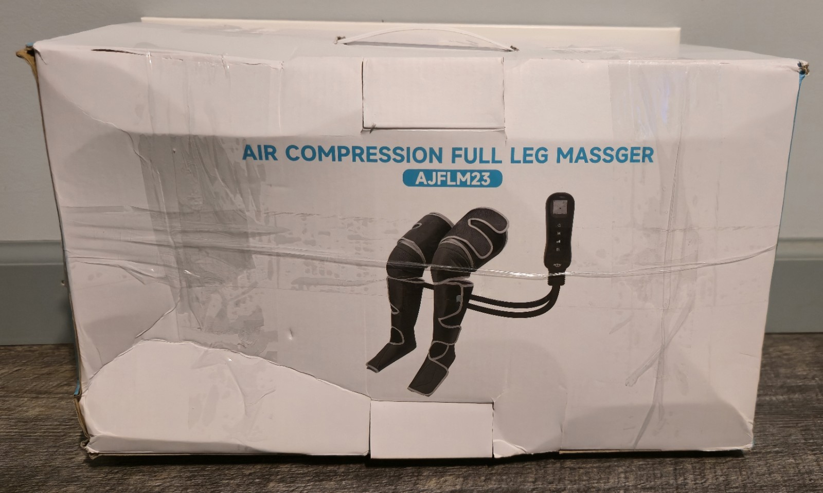 Air Compression Full Leg Massager Model AJFLM23  For Circulation & Pain.