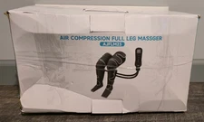 Air Compression Full Leg Massager Model AJFLM23  For Circulation & Pain.
