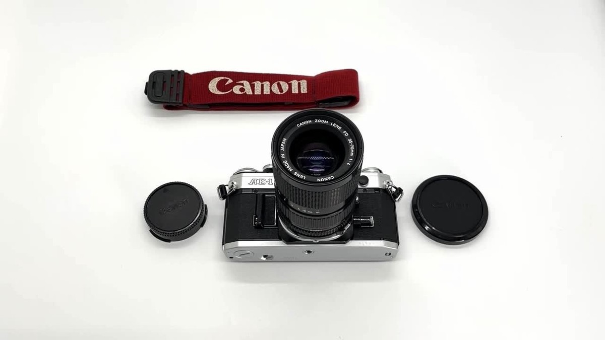 フィルムカメラ Canon AE-1 : Canon PW A : NFD35-70mm F4 Canon AE-1 : Canon PW A : NFD35-70mm F4 - メルカリ