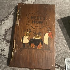 Vintage Bar Book &ldquo; HERES HOW&rdquo; Mixed Drinks Tiki By W.C Whitfield And Tad Shell