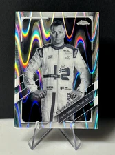 2021 Chrome Formula 1 F1 Racers Black & White RayWave Refractor Kimi Raikkonen