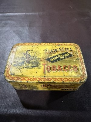 tobacco within 5 mi Hiawatha Smoking Tobacco Tin Daniel Scotten Co Detroit MI 5