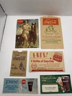 Vintage Coca-Cola Advertising Ephemera Lot Cards Coupons Postcards