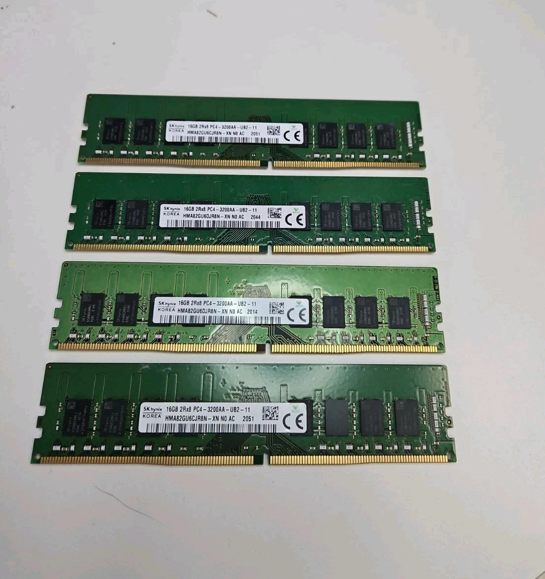 16 GB Capacity per Module DDR4 SDRAM Memory (RAM) 4 Modules for