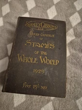stanley gibbons stamps Of The World Book 1929