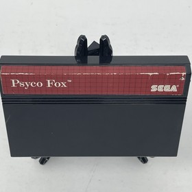 Psycho Fox Sega Master System Authentic SMS CIB w/Manual Misprint Label - Tested