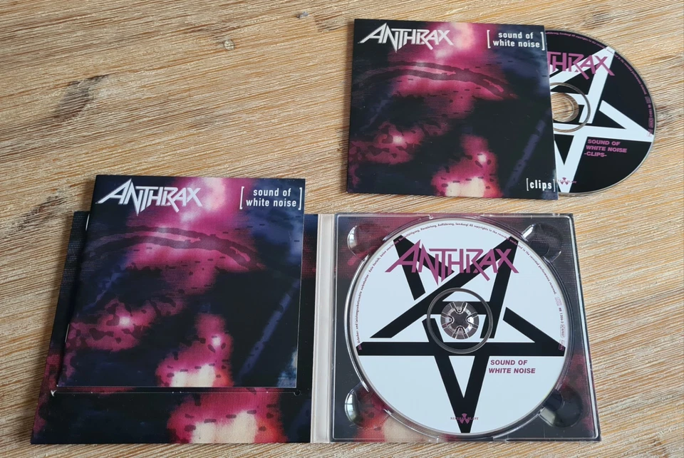 Anthrax - Sound of White Noise / Limited Edit. 2CD Digipak / Metallica / Slayer - Bild 2 von 4