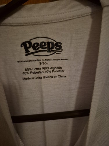 Peepin It Real Easter T Shirt Size S (3-5) - Picture 4 of 4