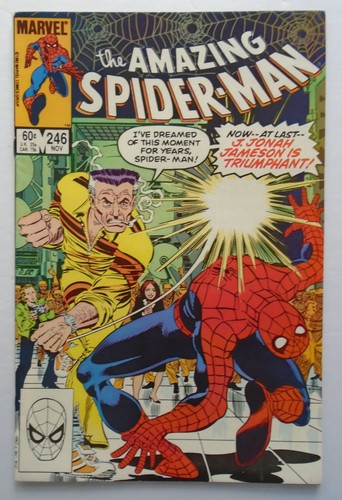 The Amazing Spider-Man #246 Bronze Age Marvel Comic Book 1983 VF/NM