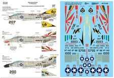 Microscale 1/72 F-4 Phantoms Sharkmouth F-4B ...