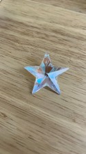 Swarovski Crystal Bundle: 40mm AB Star 6714 Suncatcher Prism  Slanted Cylinder