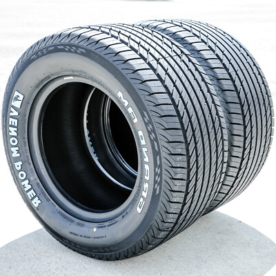 2 Tires 295/50R15 108S Venom Power Grand AM AS A/S All Season