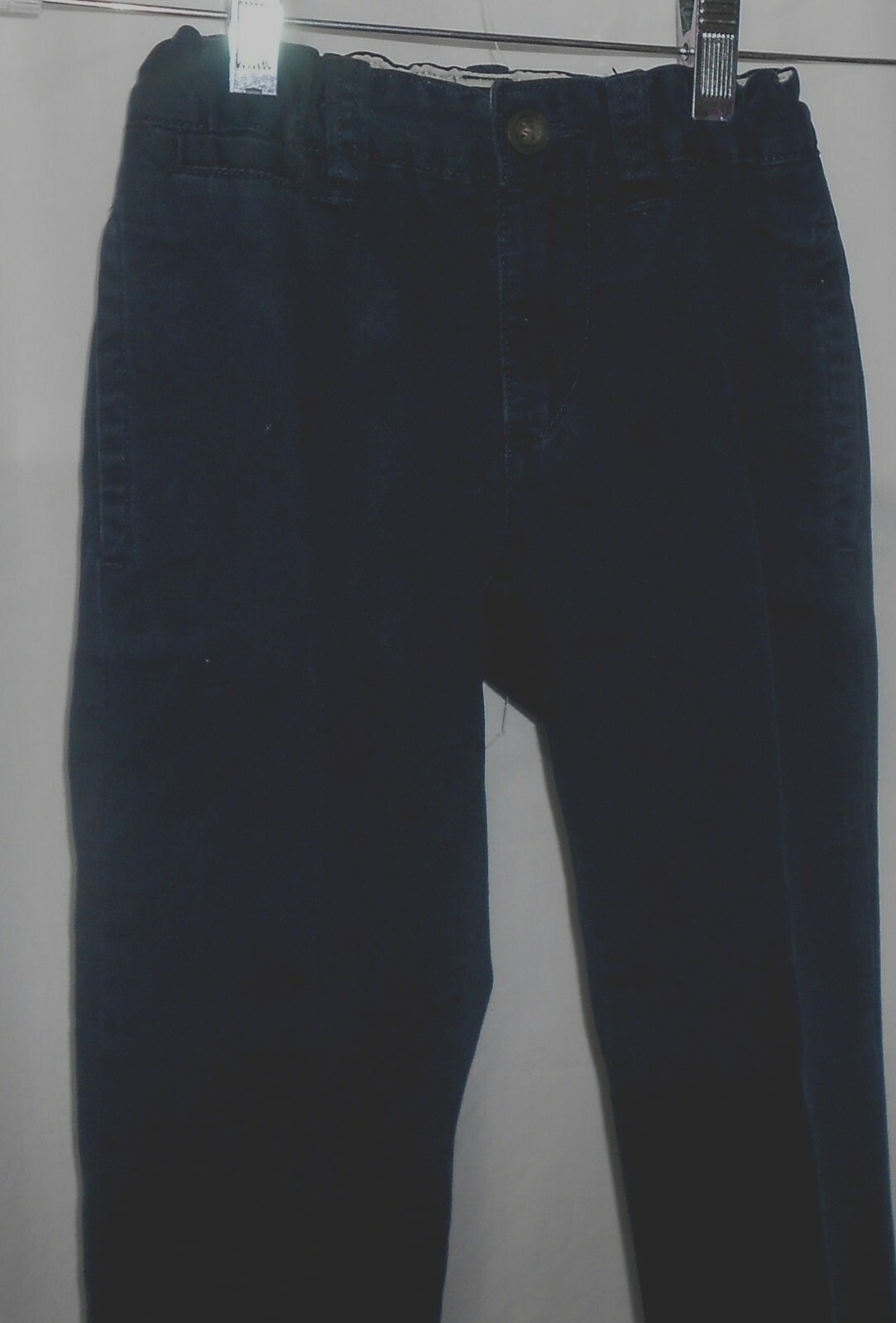 Boys 5 Children's Place navy pants, Carter's plaid shirt, Gap red