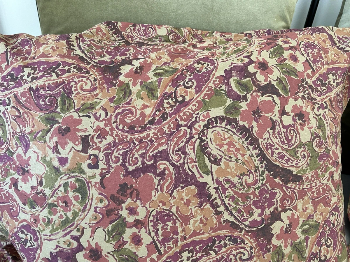 Maroon pillow cheap shams