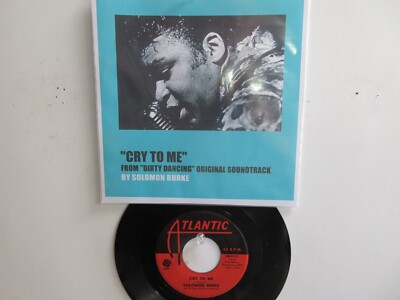  SOLOMON BURKE HIT 45+PICTURE [CRY TO ME/ I ALMOST LOST MY MIND] 1962  