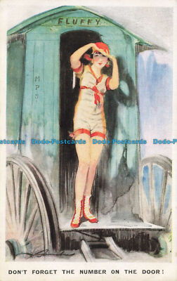 R646638 Vergessen Sie nicht die Nummer an der Tür. Inter Art. Artistique Serie. Nr. 28