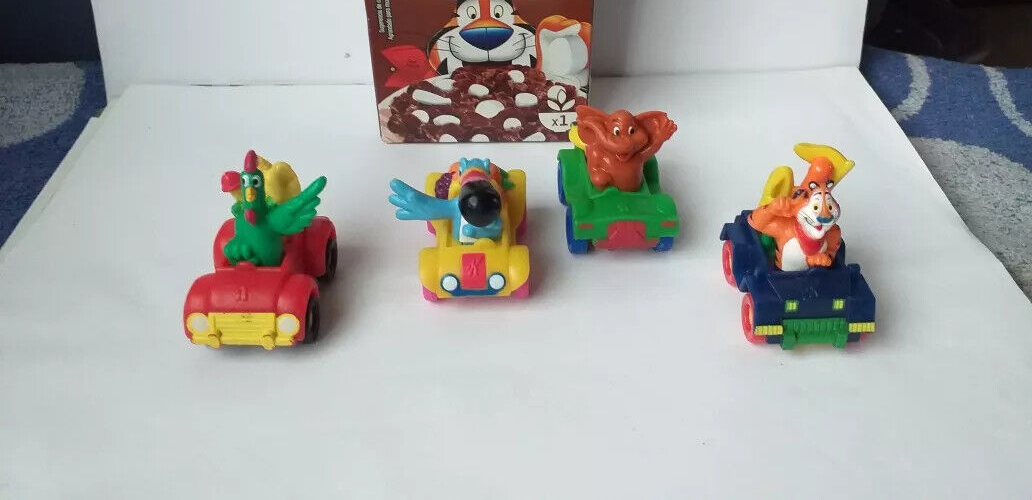 4 cars figures characters cereal kelloggs mexico | eBay