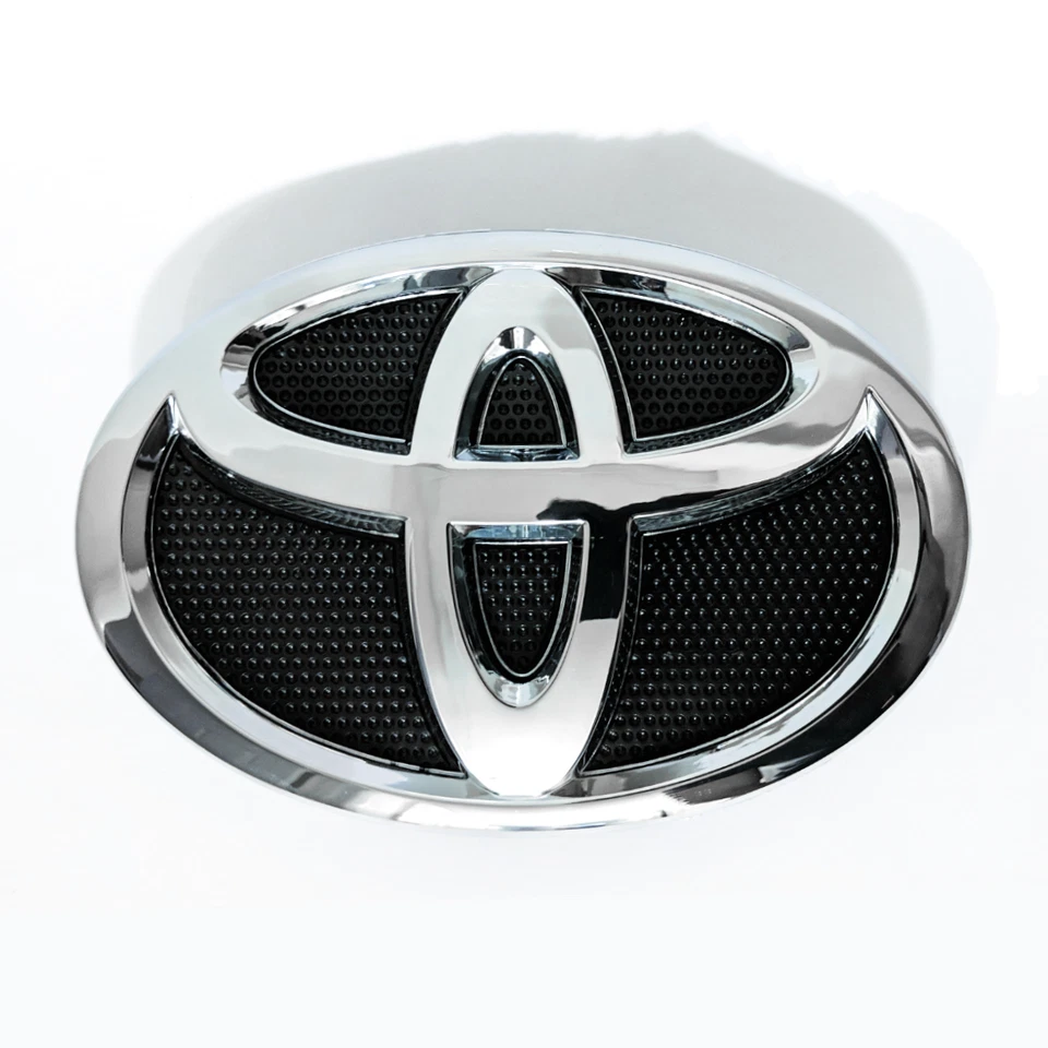 09-13 Toyota Corolla emblema grade dianteira emblema 2009 2010 2011 2012 2013 - Imagem 3 de 4