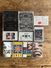 Lot of 12 New Wave/Alternative cassettes Tears For Fears Erasure The Church  