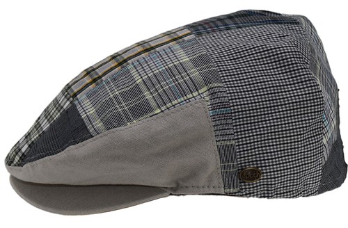 Men's 100% cotton Newsboy Top Ascot Ivy Cabbie Hat Gatsby Cap Plaid - Picture 13 of 15
